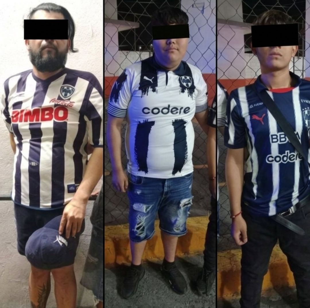 Detienen a 5 Aficionados por Hechos Violentos en Partido entre Rayados y Chivas