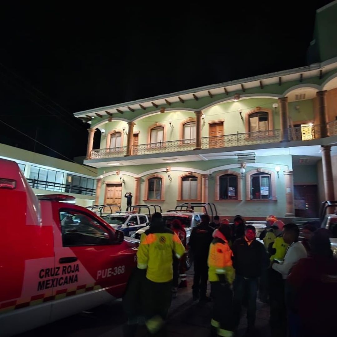 Dos Senderistas Lesionados Rescatados Barranca Grande Quimixtlán Puebla