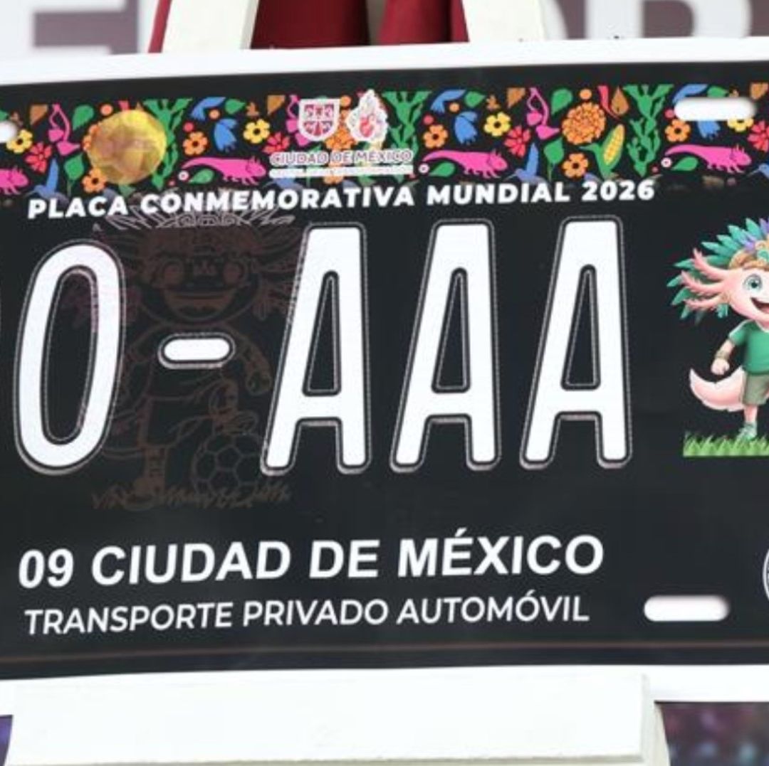 Placa Conmemorativa Mundial 2026