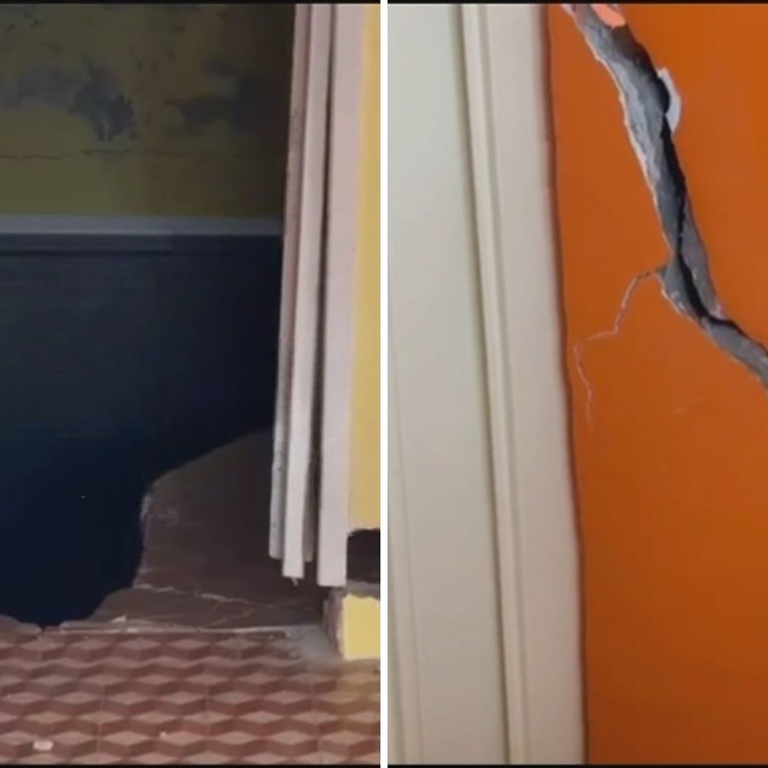Empezó como Fisura y Terminó en Socavón: Ya se “Tragó” Varias Casas en Naucalpan, Edomex