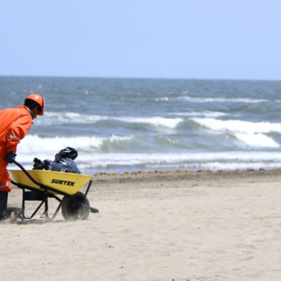 Recolectan 128 Toneladas de Hidrocarburo en 165 Kilómetros de Litoral en Veracruz