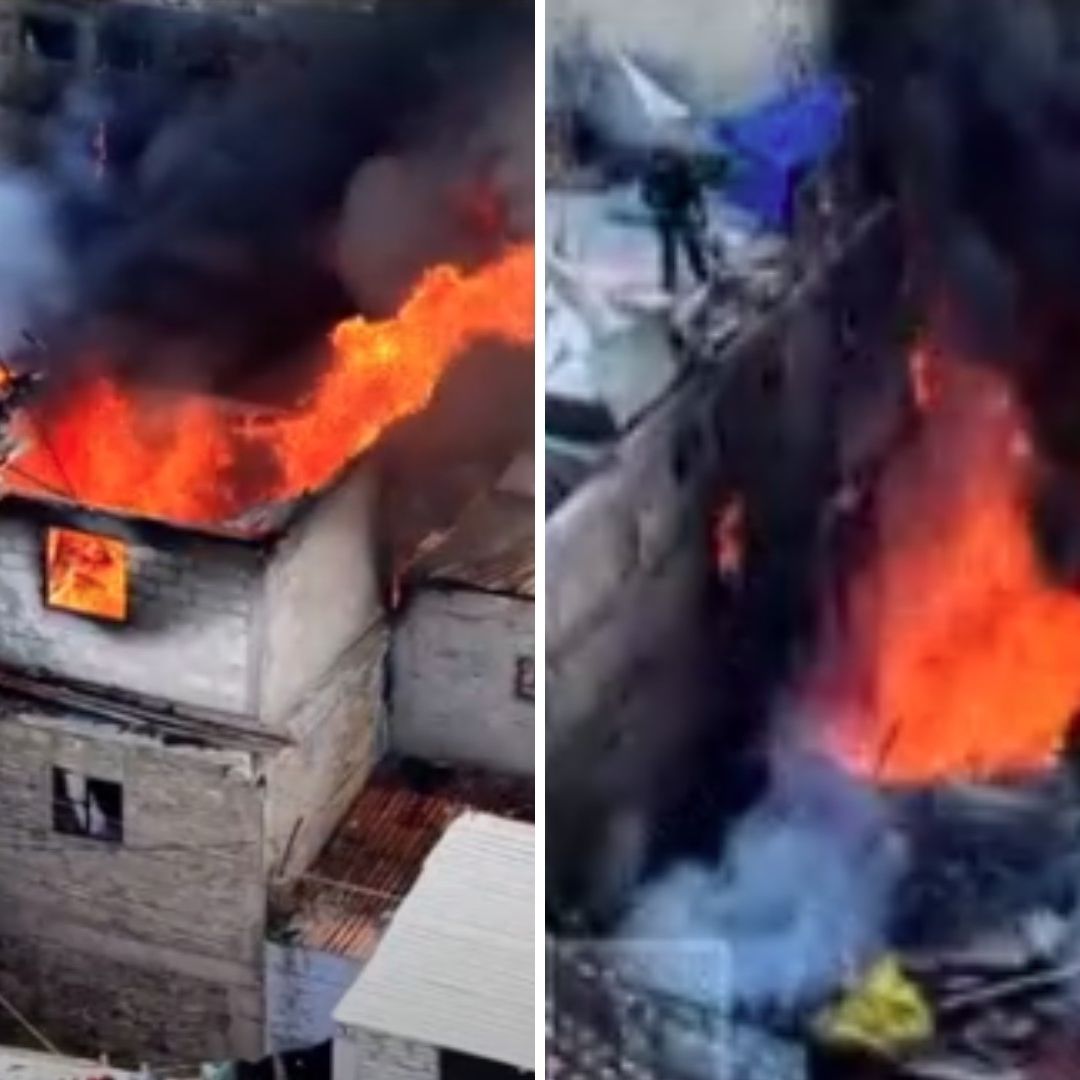 ¿Qué Pasó en Naucalpan? Reportan Fuerte Incendio en Casa de Colonia El Capulín, Edomex