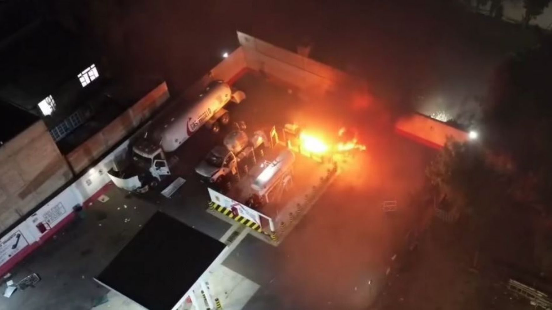 Explosión en gasera de Chalco