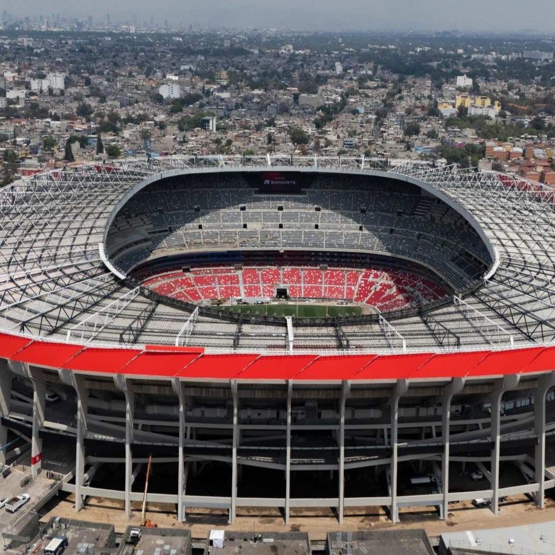 El Estadio Ciudad de México, antes Azteca, ha pasado por un largo proceso de remodelación. Foto: Cuartoscuro
