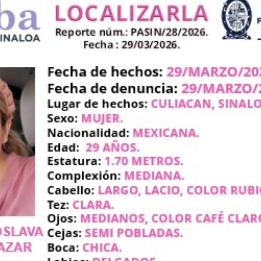Privan de la Libertad a Repostera Creadora de Contenido en Culiacán; Emiten Ficha de Búsqueda.