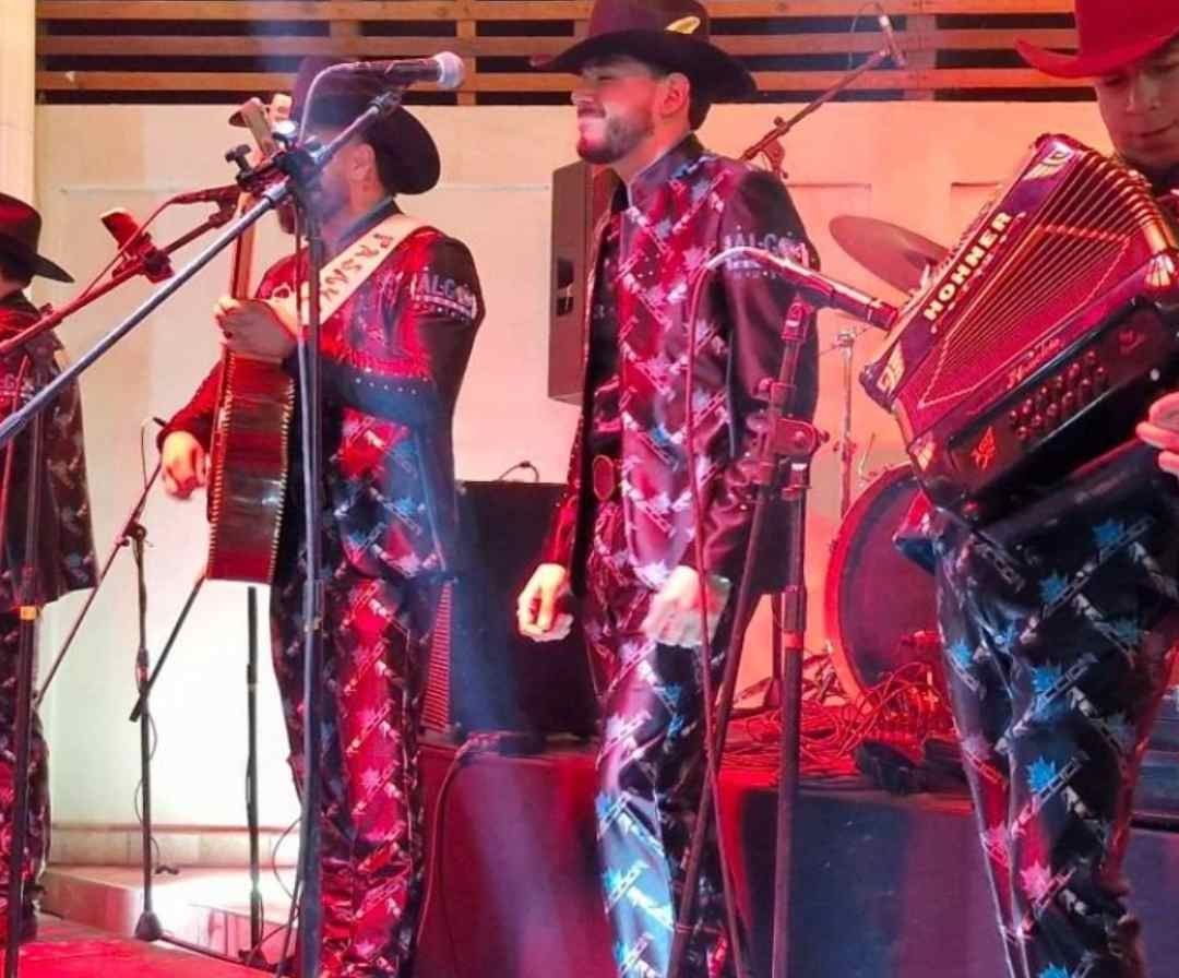 Grupo Reacción, banda de música norteña originaria de Rosarito, Baja California. Foto: GR