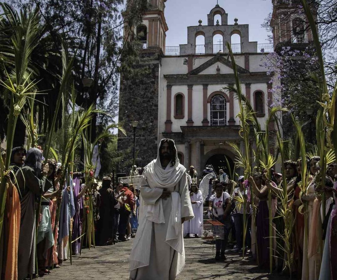 Domingo de Ramos en CDMx. Foto: Cuartoscuro