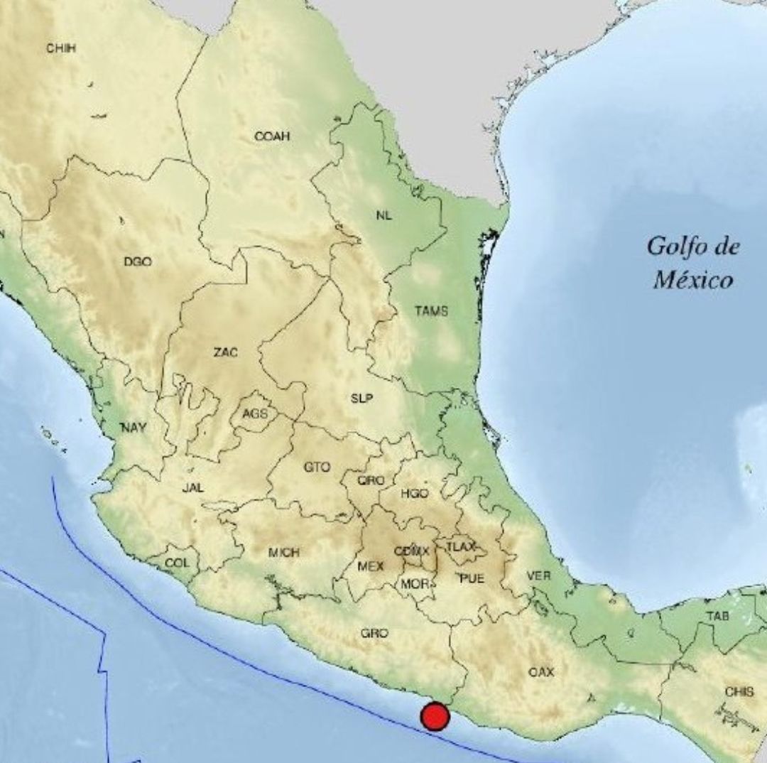 Temblor Hoy en México: Sismo de Magnitud 5.2 Sacude Oaxaca