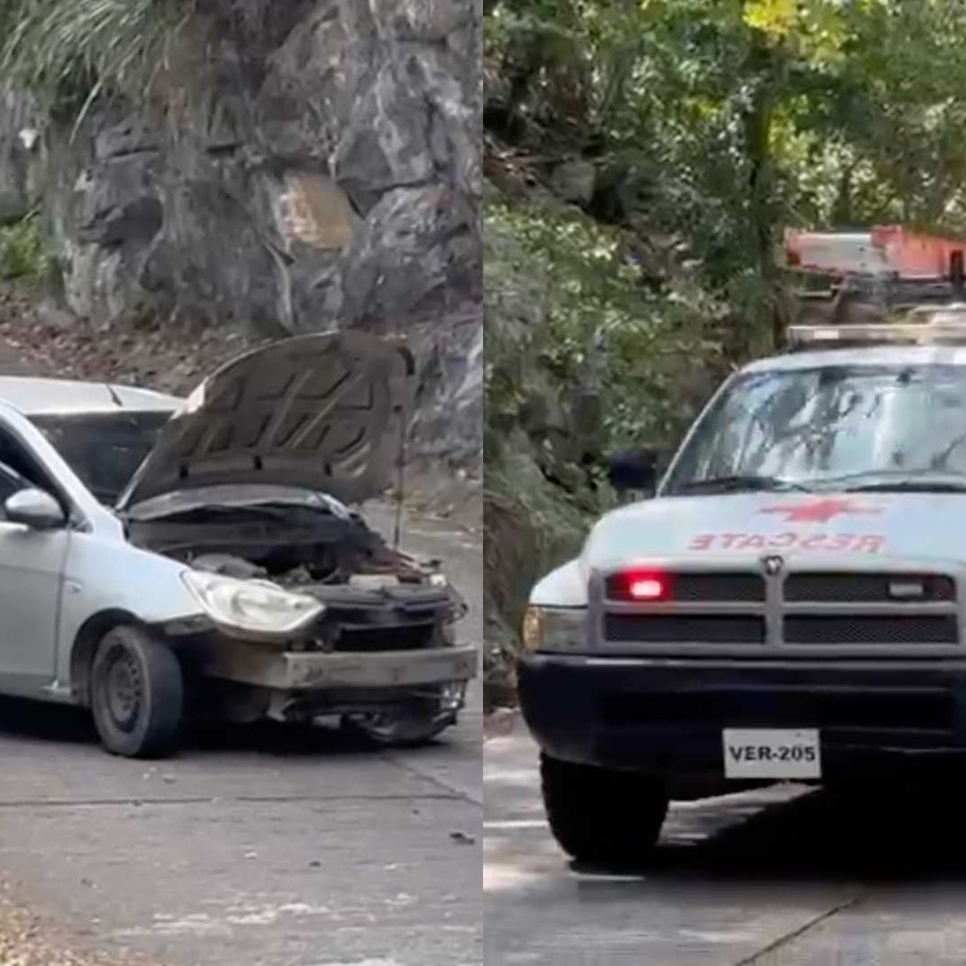 Camión de Bomberos Cae a Barranco en Coetzala tras Choque un Trabajador Ayuntamiento Muerto y Seis Heridos