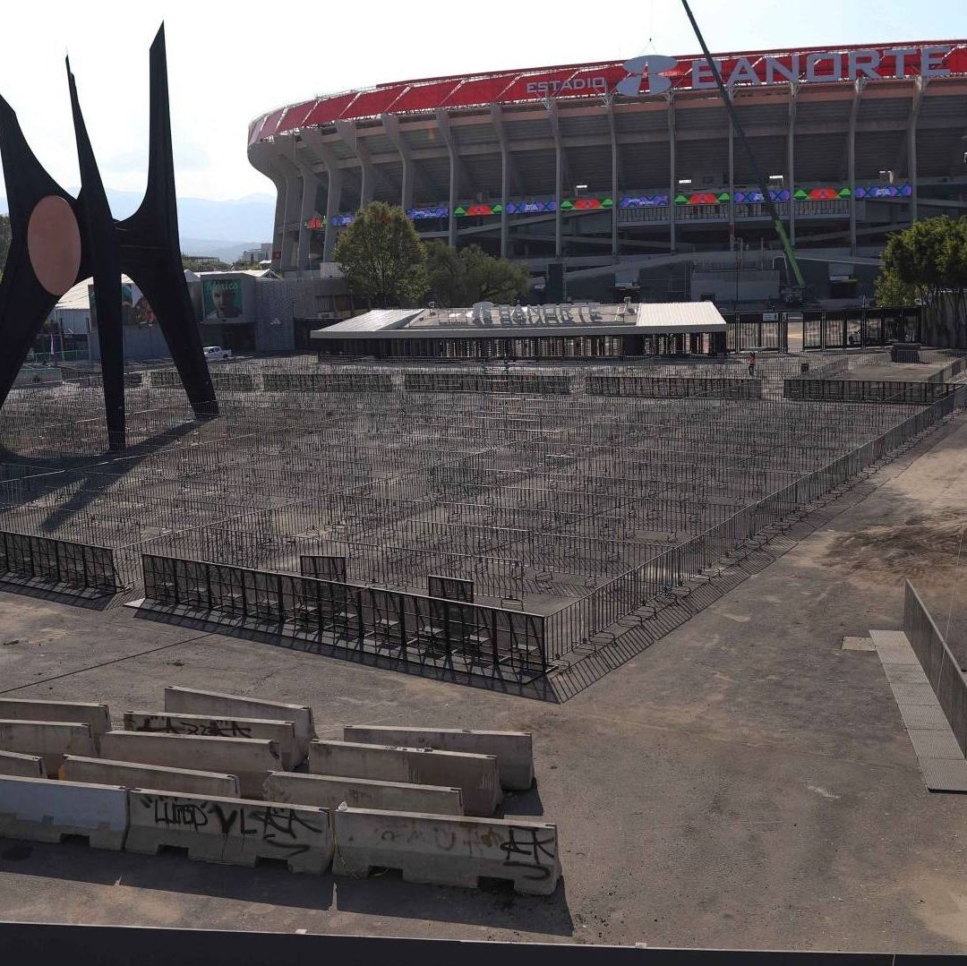 Estadio Azteca Antes del Mundial de Futbol 2026. Foto: Cuartoscuro
