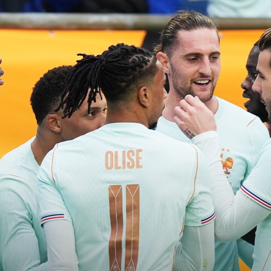 Francia y Brasil jugaron un encuentro amistoso en Boston, Estados Unidos, como adelanto del Mundial 2026. Foto X: @equipedefrance