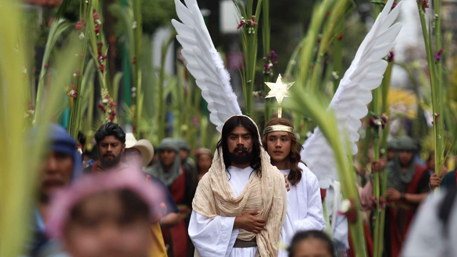 Domingo de Ramos en Iztapalapa