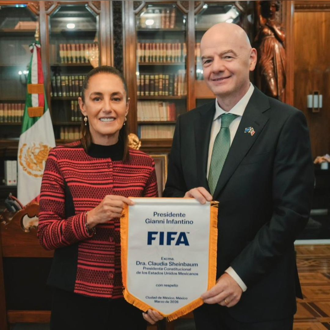Sheinbaum a Infantino Reunión Mundial 2026: Todo Va a Salir Maravilloso, Inauguración Va Ser Histórica.