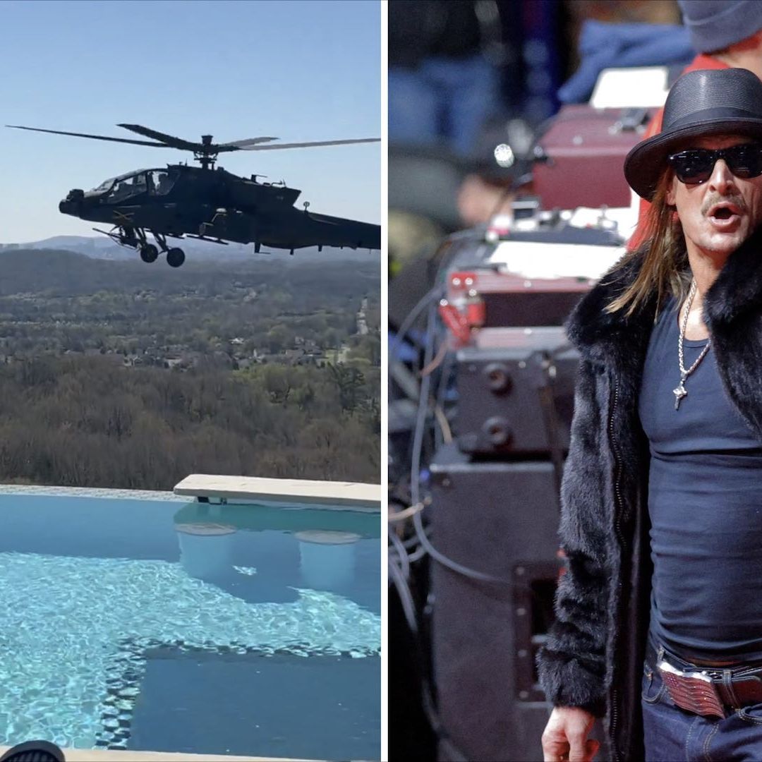 Destituyen a tripulación de helicópteros que pasaron encima de casa de Kid Rock