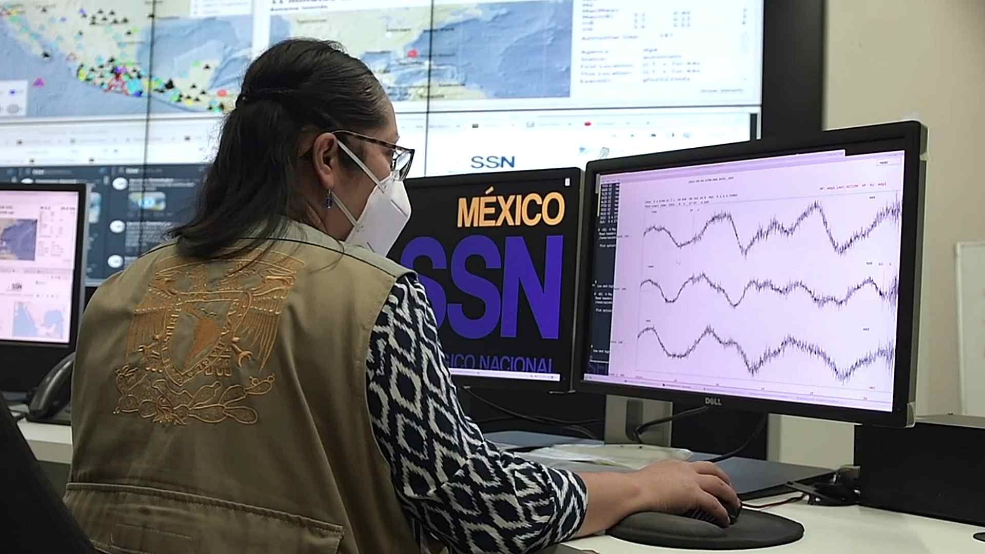 Centro Alterno de Monitoreo, instalación espejo del SSN en Hidalgo. Foto: UNAM