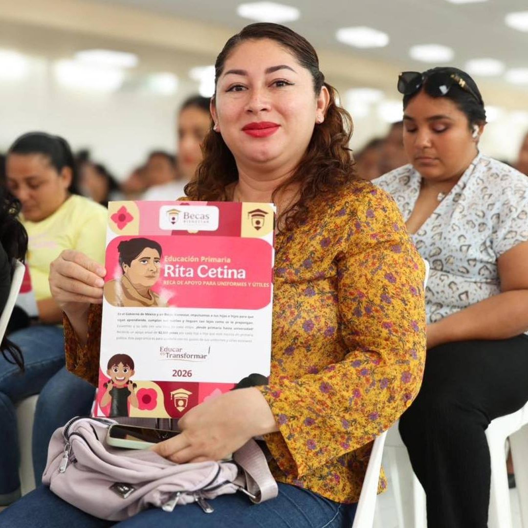 Conoce a Qué Beneficiarios les Toca Pago de Beca Rita Cetina Primaria en Abril 2026