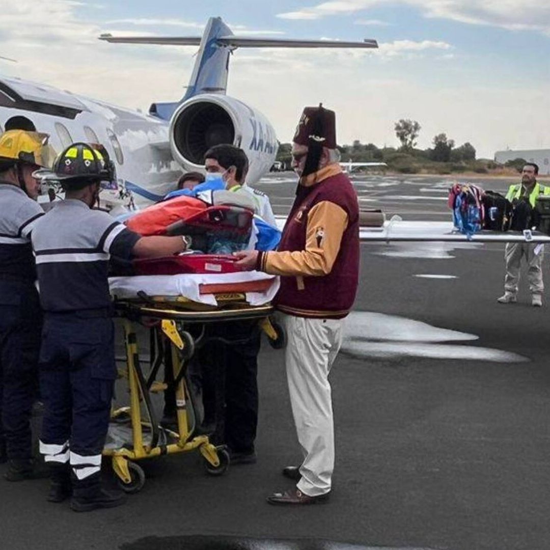 Menor de 18 Meses de Silao fue Llevada a Texas a Recibir Atención Tras Sufrir Quemaduras Graves. Foto: H.Cuerpo de Bomberos de Silao de la Victoria