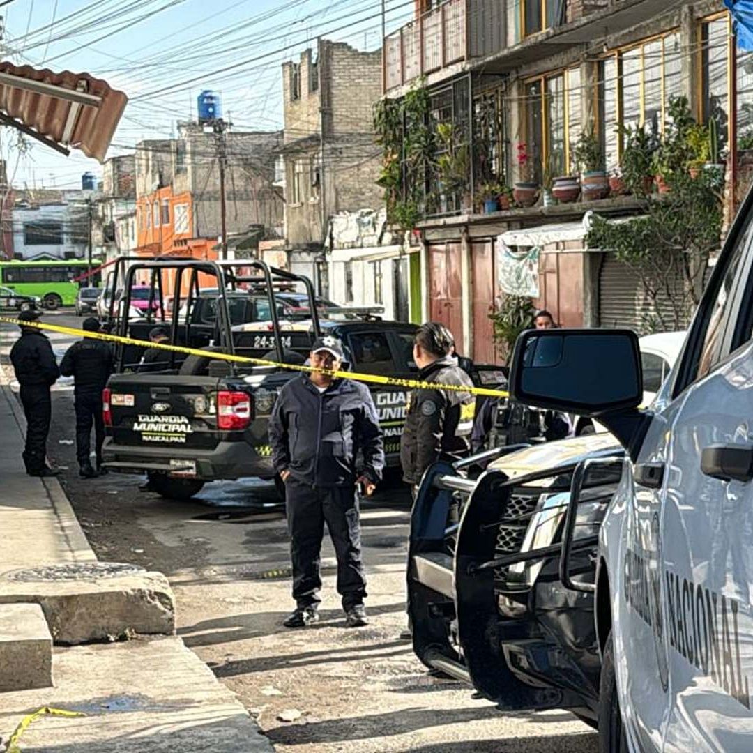 Operativo policial luego de asesinato en Naucalpan, Edomex