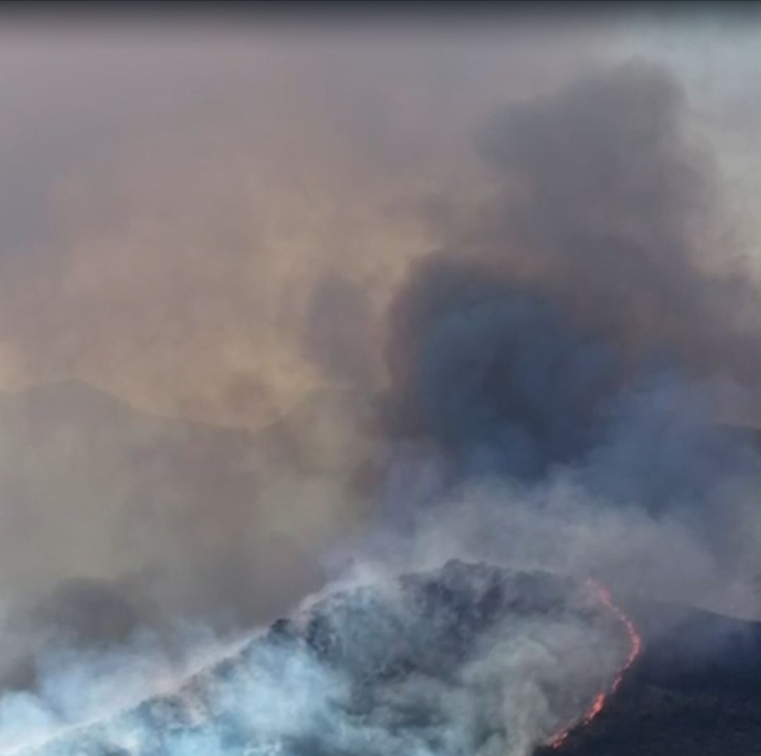 Captan en video grandes columnas de humo en Tepotzotlán