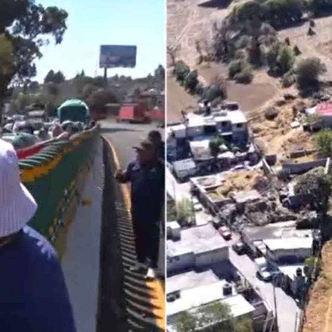 Un bloqueo causa caos en la autopista del Sol.
