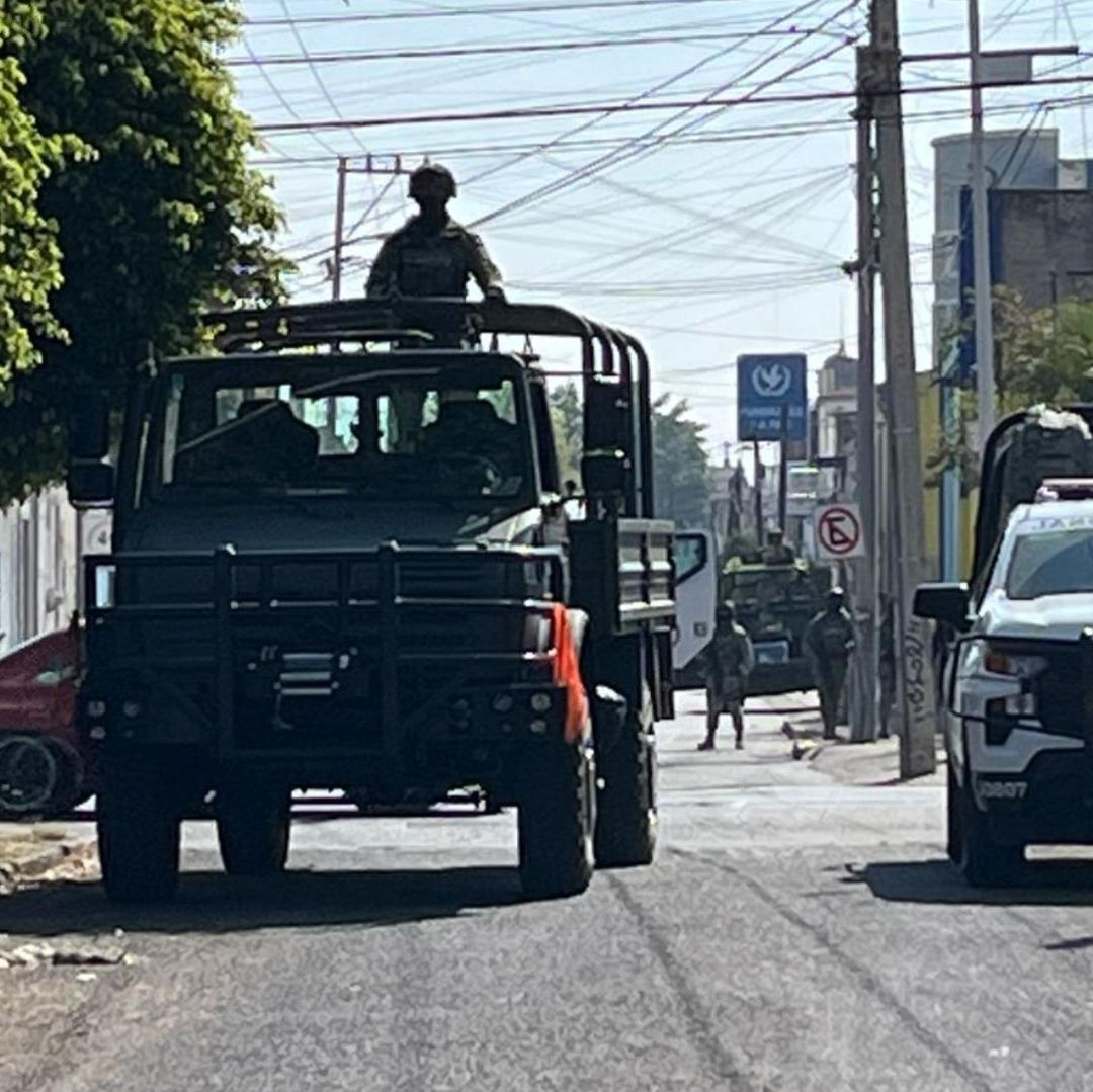 Reportan Operativo del Ejército Mexicano en Guadalajara