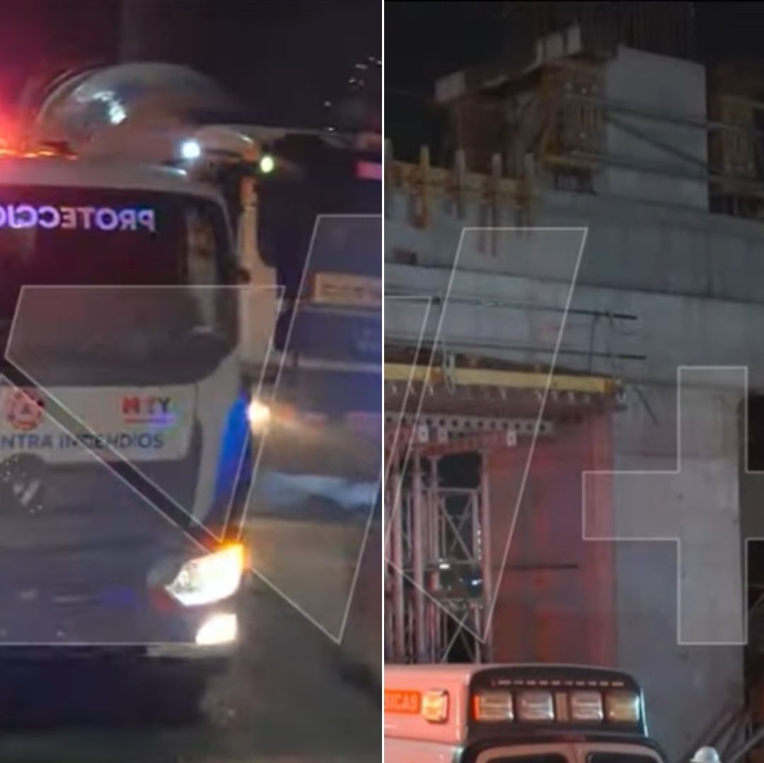Estructura del metro cae