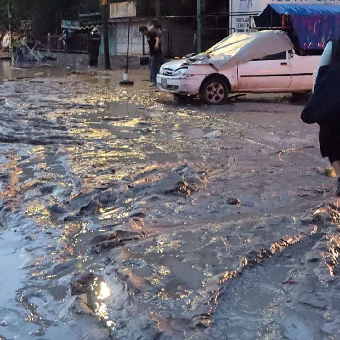 Afectaciones durante fuerte lluvia en Guerrero en junio 2025. Foto: Cuartoscuro