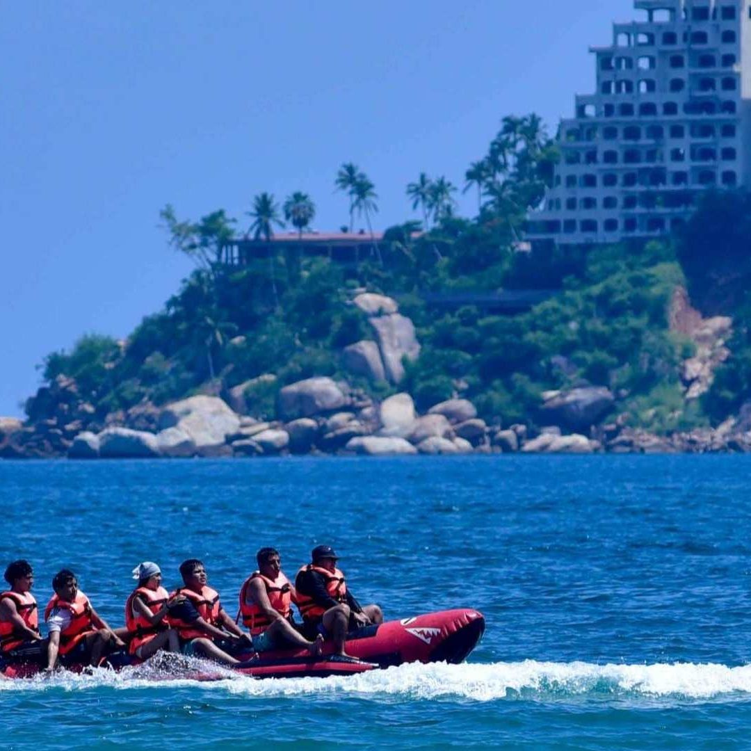 Turistas en Acapulco, Guerrero