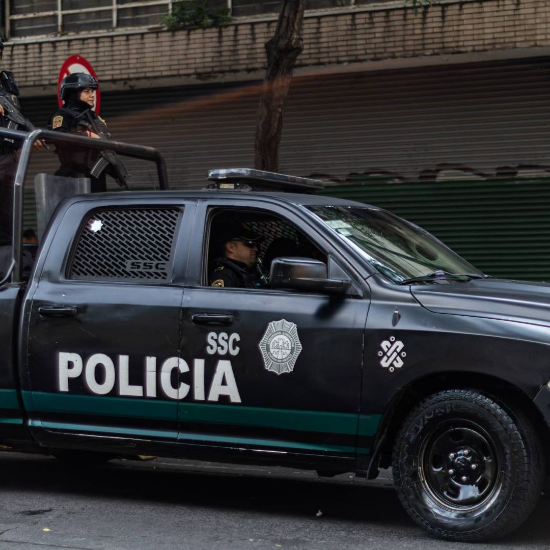 Patrulla de la SSC en calles de la Ciudad de México. Foto: N+