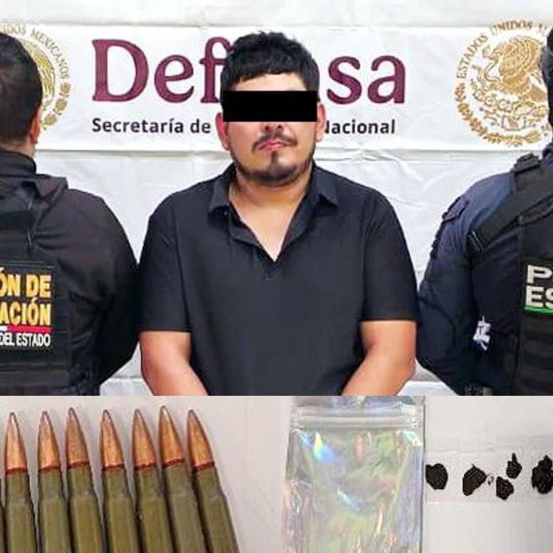 Everto N de 29 Años Detenido Integrante Grupo Delictivo en Puebla Fuerzas de Seguridad