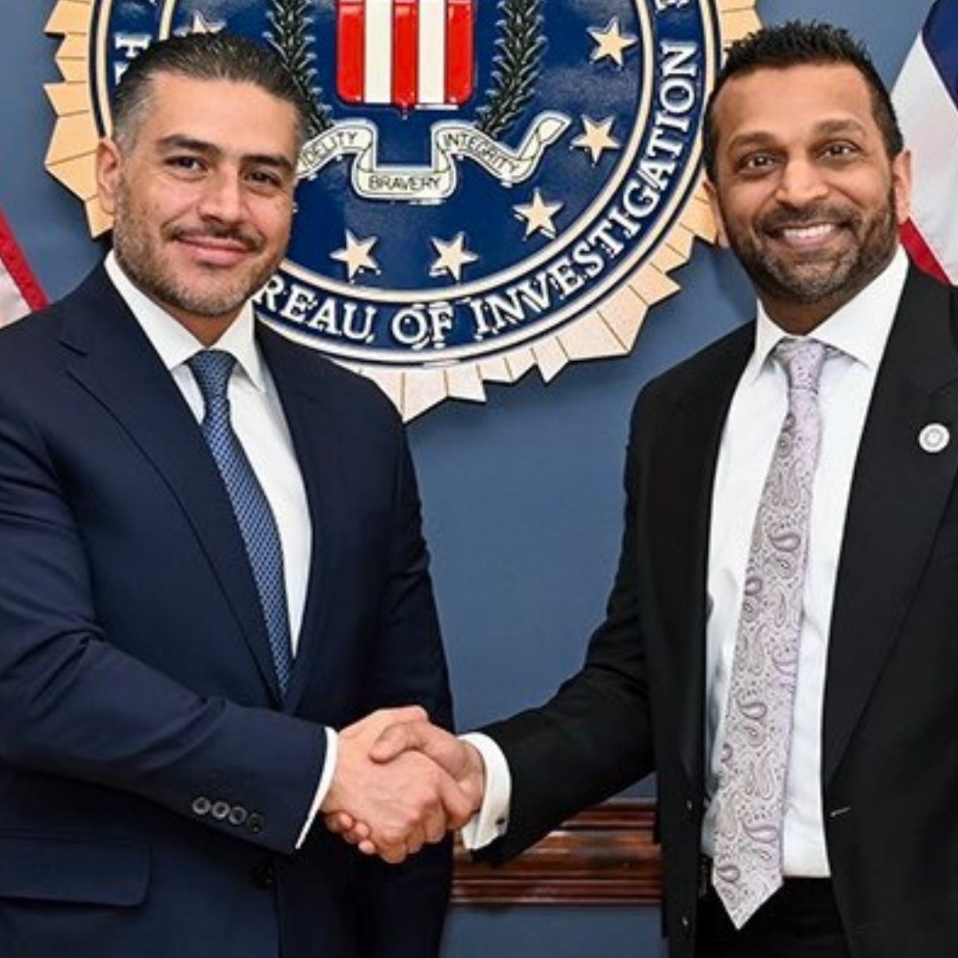 Omar García Harfuch se Reúne con Kash Patel, Director del FBI; Reafirman Cooperación Bilateral