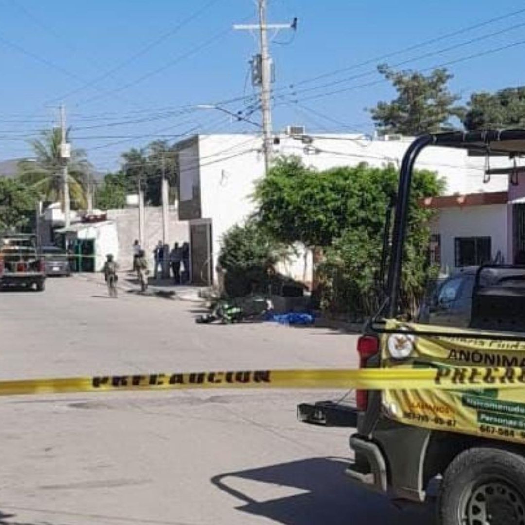 Dos Hombres Fueron Asesinados tras Ser Perseguidos por Sujetos Armados en Culiacán