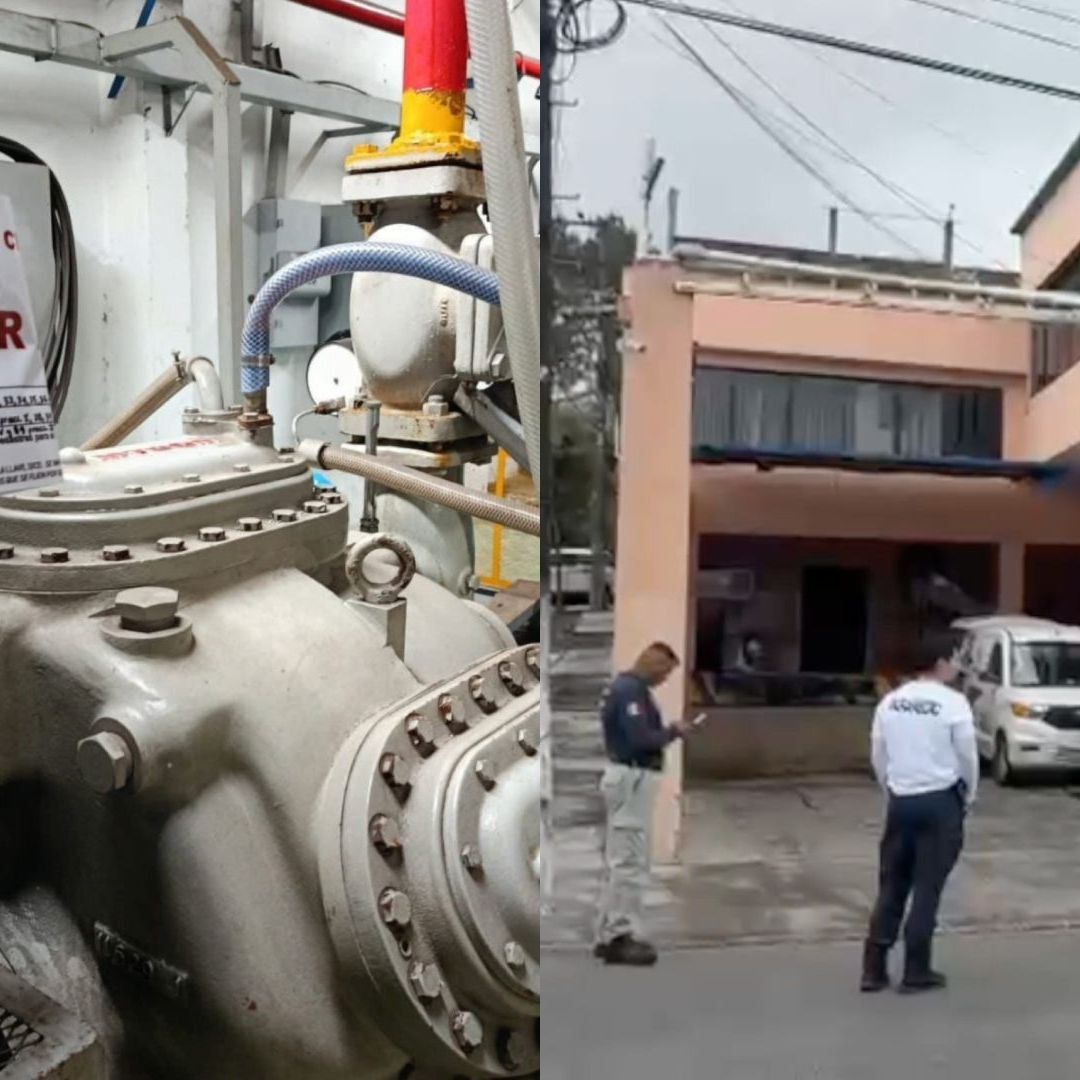 Sellos de clausura en maquinaria de fábrica de hielo en Xalapa.