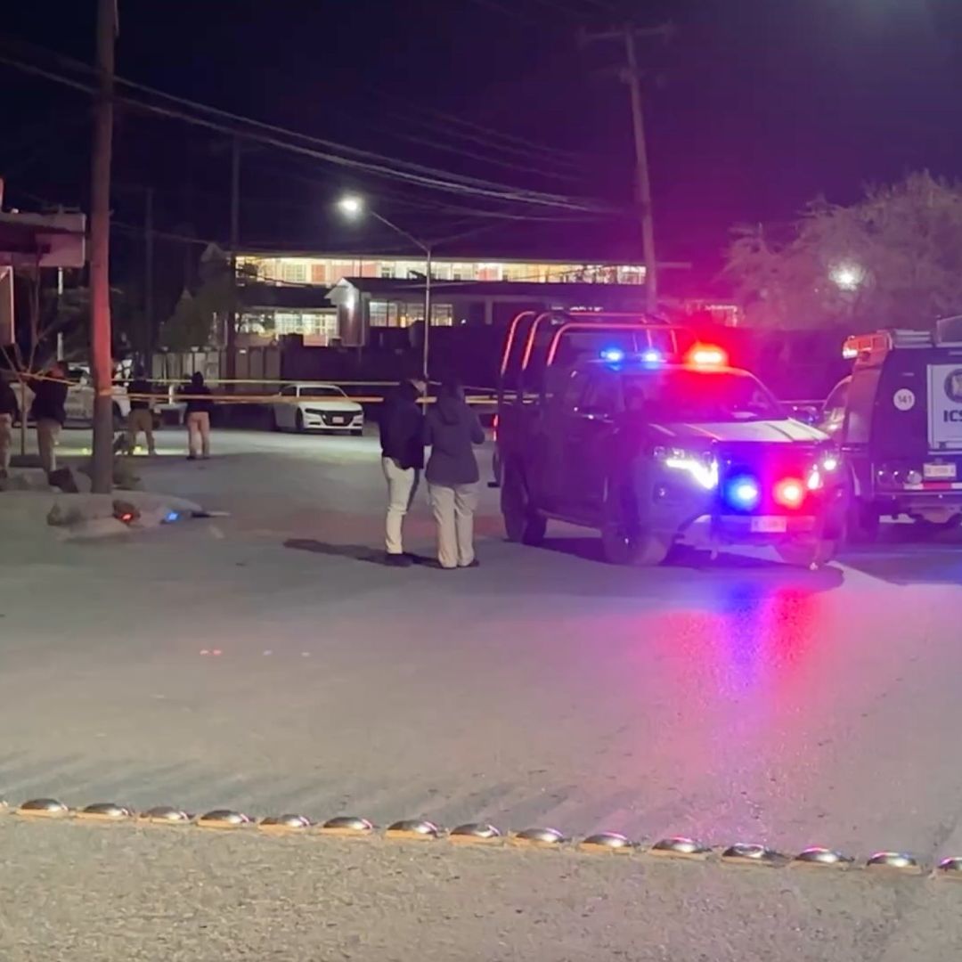 Policía de García, peritos y agentes ministeriales