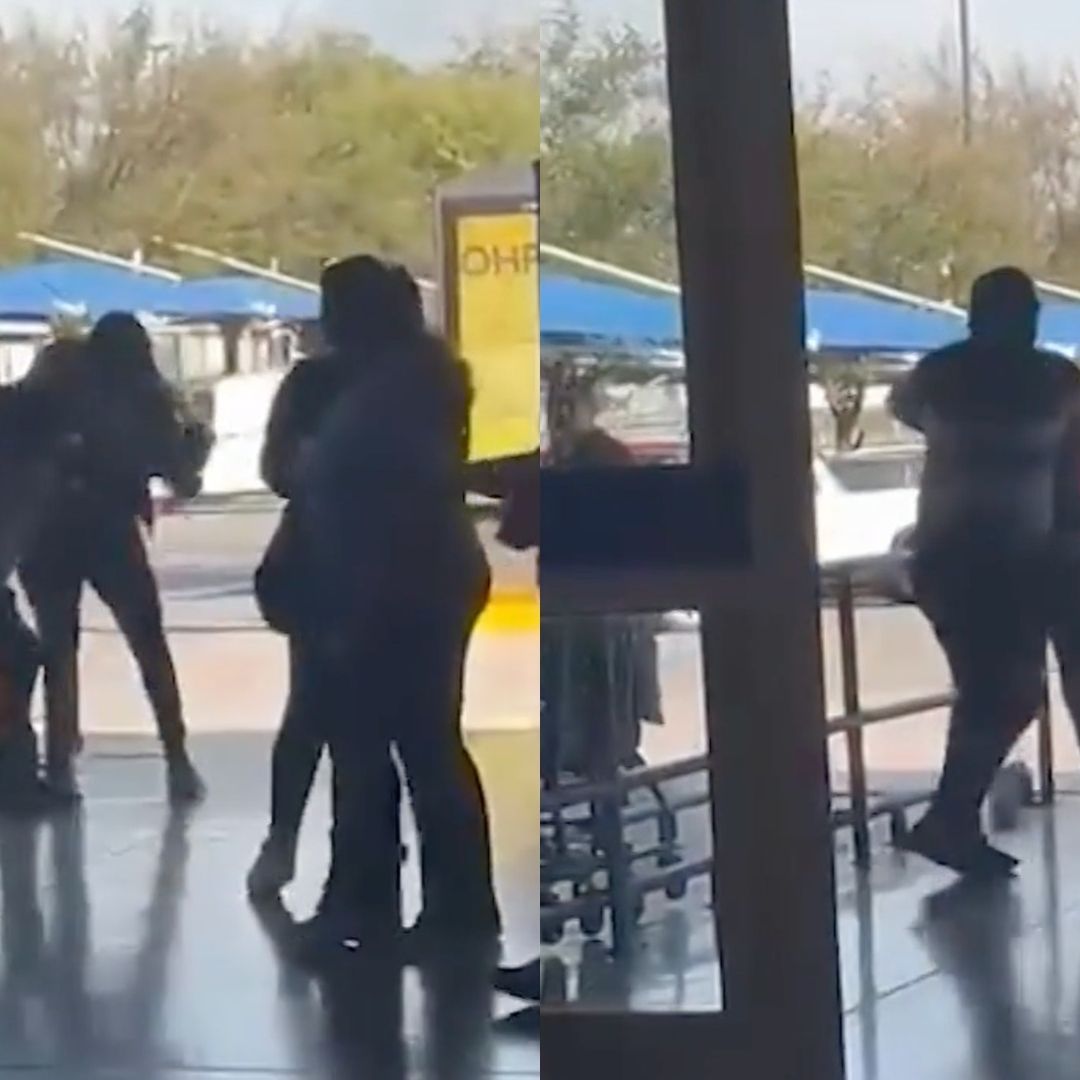 Guardia de supermercado golpea a mujer