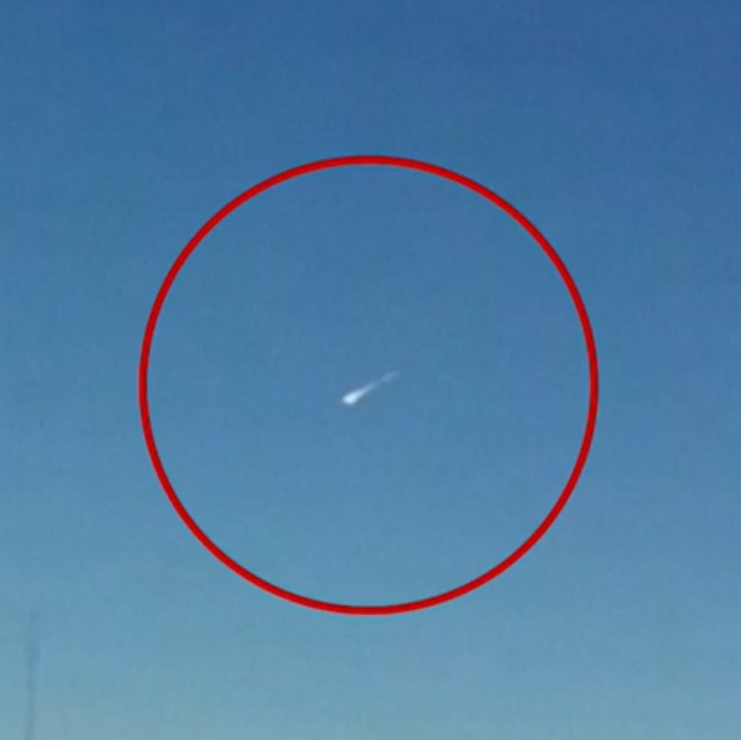Meteorito captado en Estados Unidos el 17 de marzo de 2026. Foto: Captura de pantalla