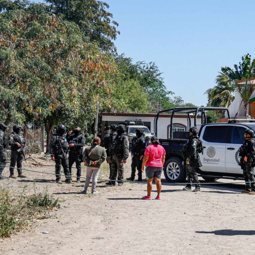 Operativo de la Marina en Sinaloa. Foto: Cuartoscuro