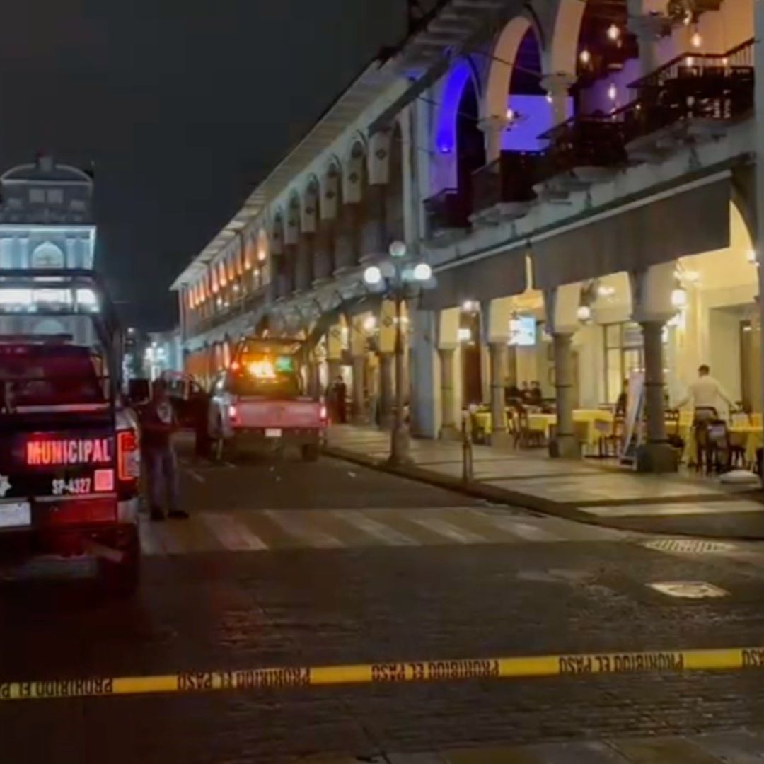 acordonamiento por hecho violento en el centro histórico de Córdoba