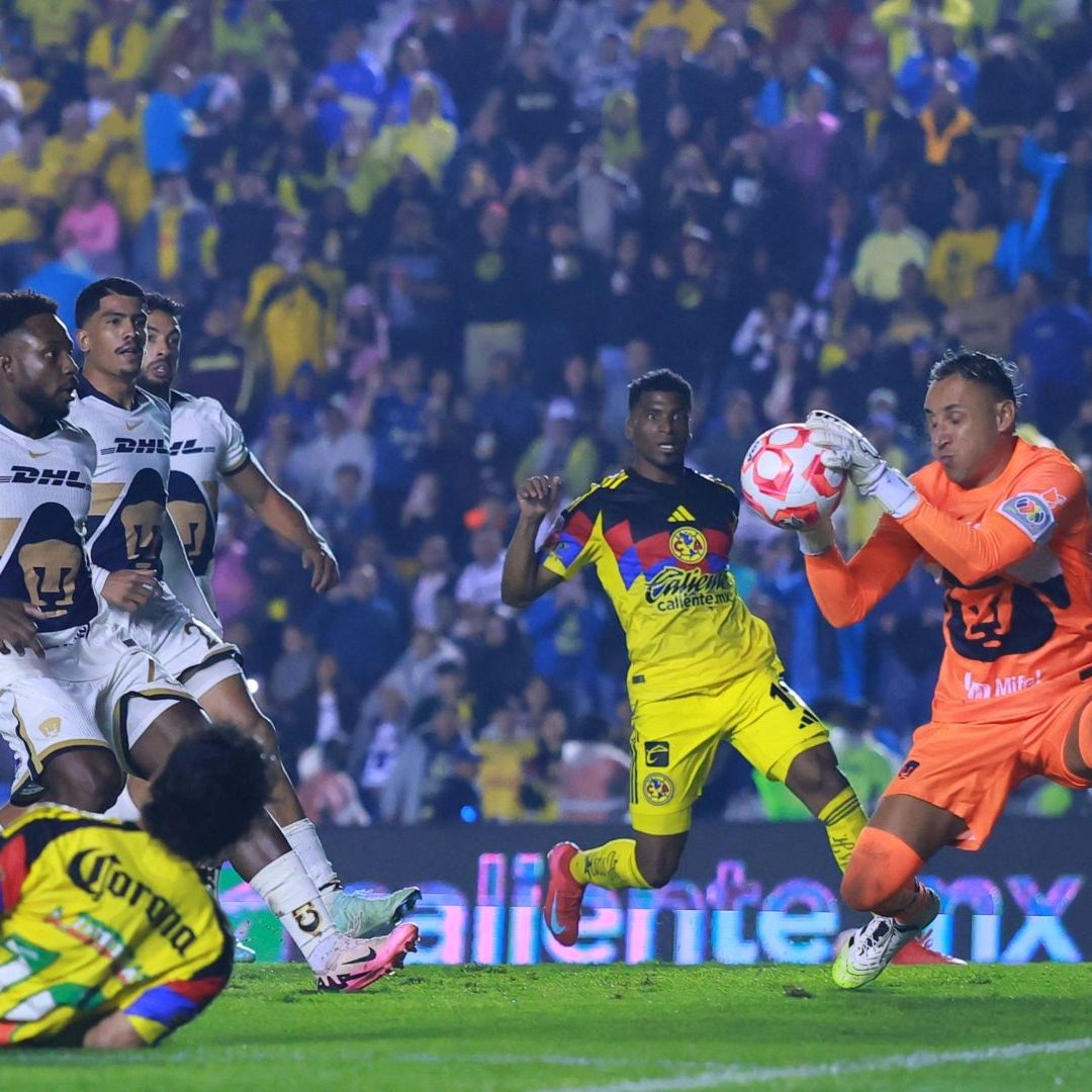 Keylor Navas defenderá la portería de los Pumas en el partido contra América de la Jornada 12 de la Liga MX 2026. Foto: Reuters