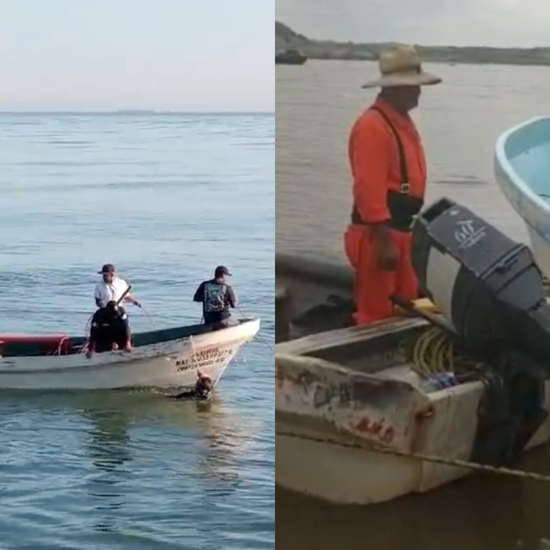 Pescadores del sur de Veracruz cambian rutas por derrame de hidrocarburo