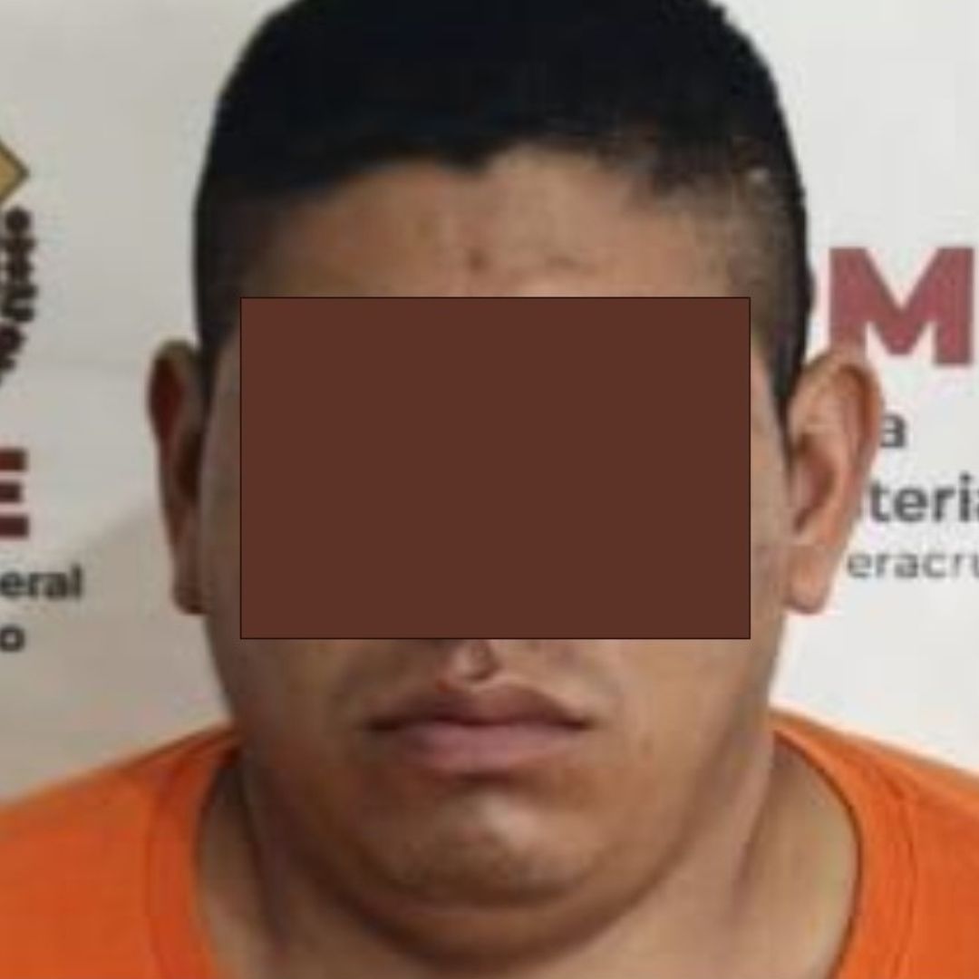 Ficha FGE del detenido por el delito de homicidio en Veracruz.
