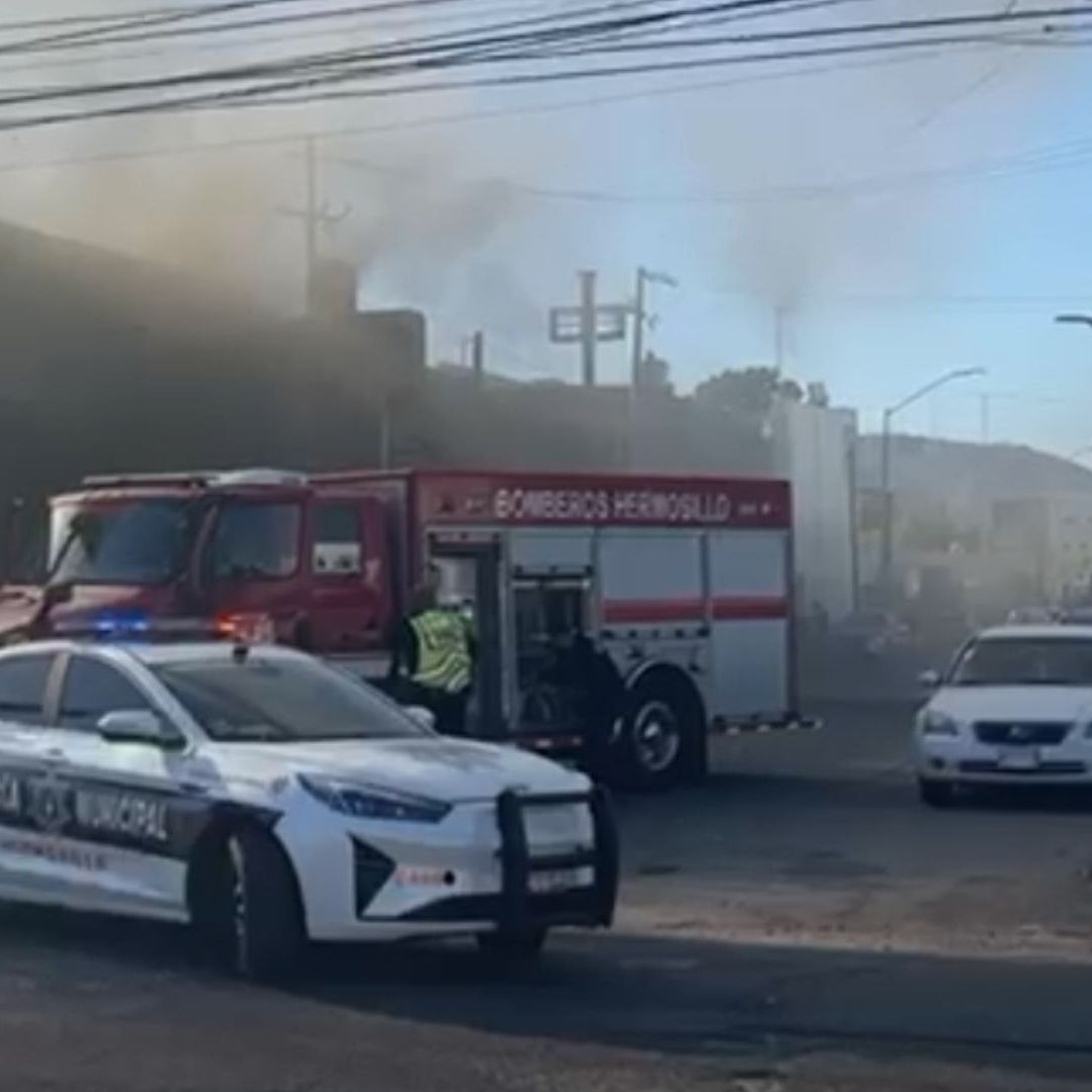 Incendio por Acumulación de Gas en Negocio del Centro de Hermosillo