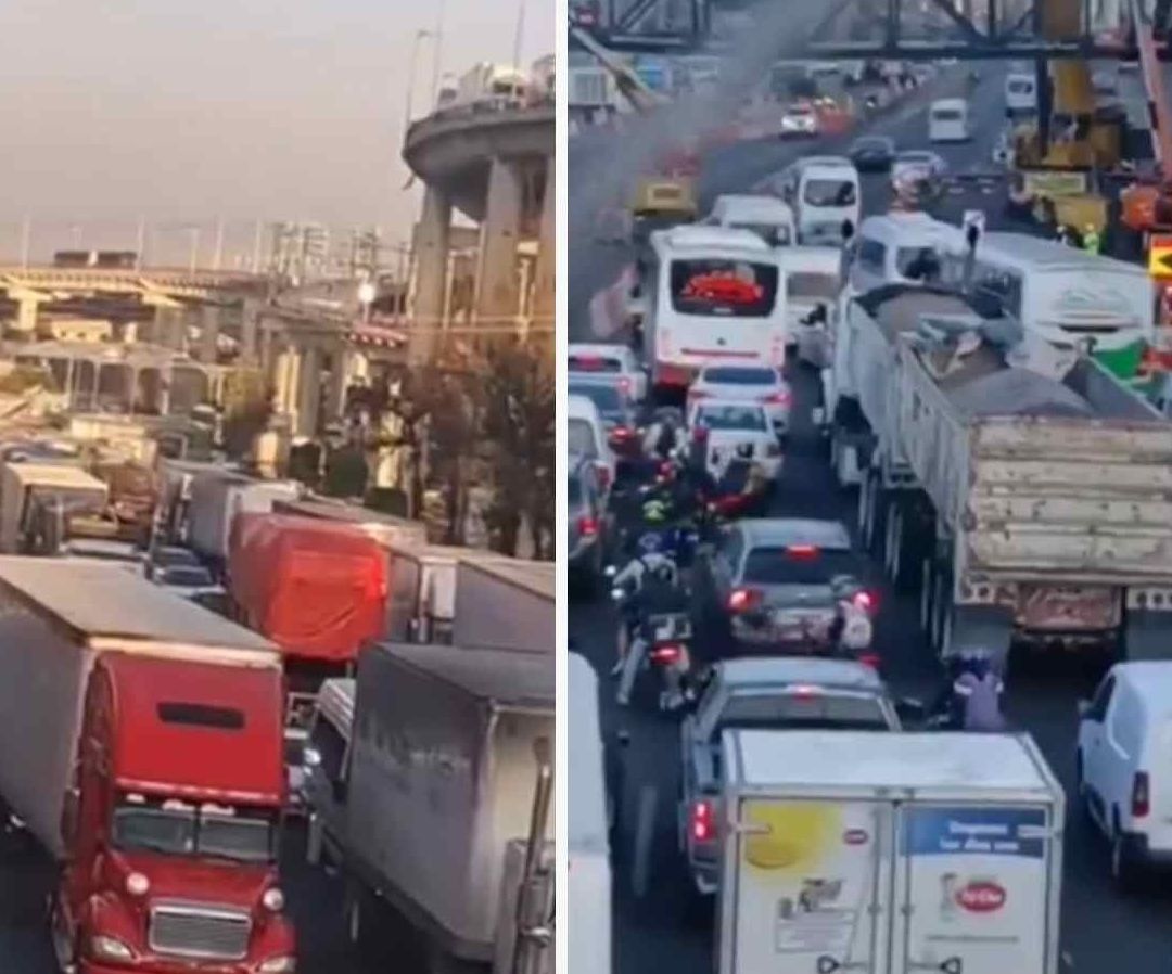 Complicaciones vehiculares en México-Puebla hoy