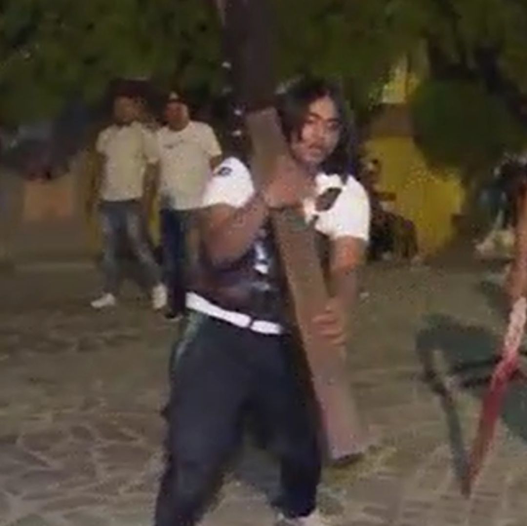 Óscar de 19 Años de Edad por Segundo Año Representará a Cristo en el Viacrucis de San Pedro de Los Hernández en León Guanajuato. Foto: N+