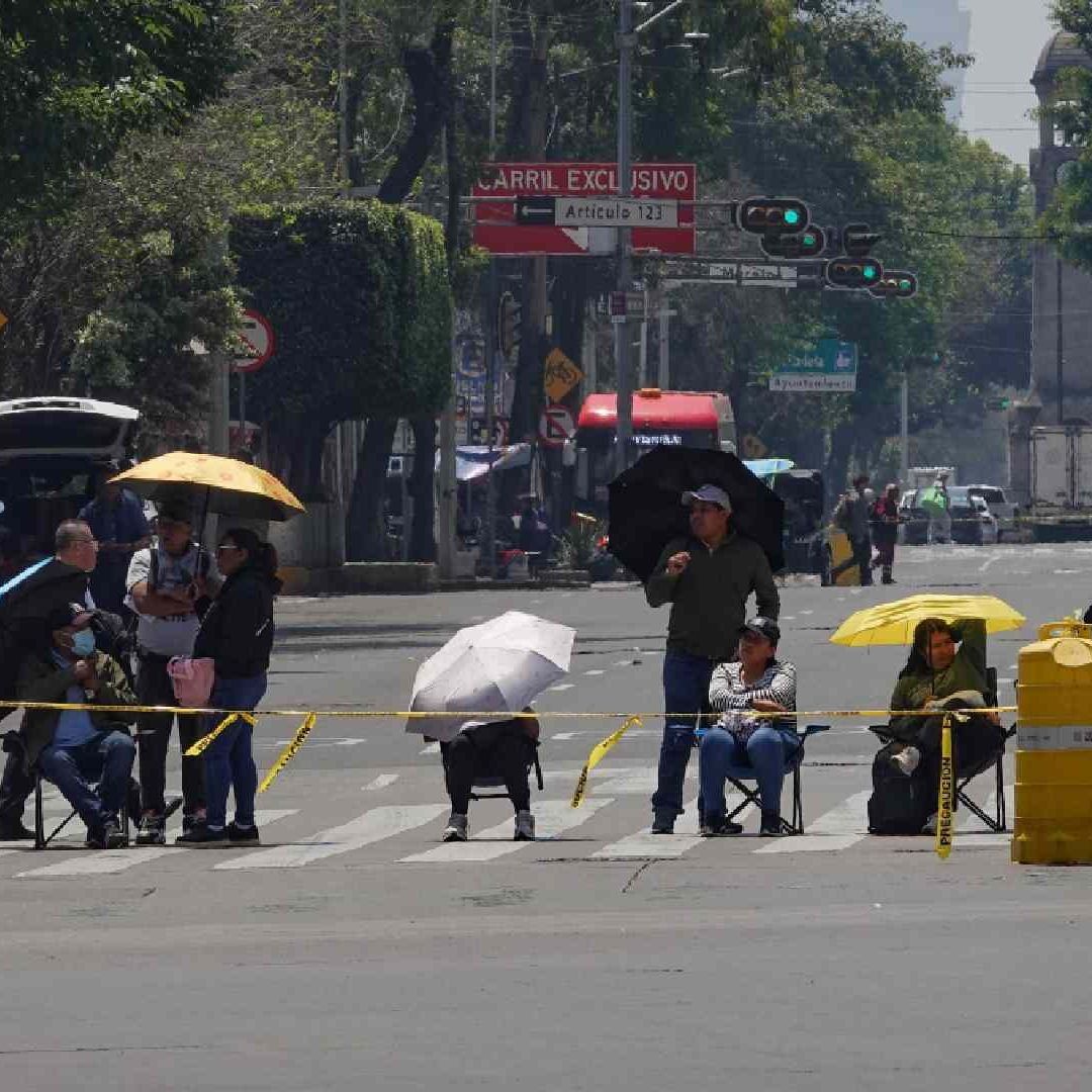 Bloqueos hoy en México. Foto: Cuartoscuro