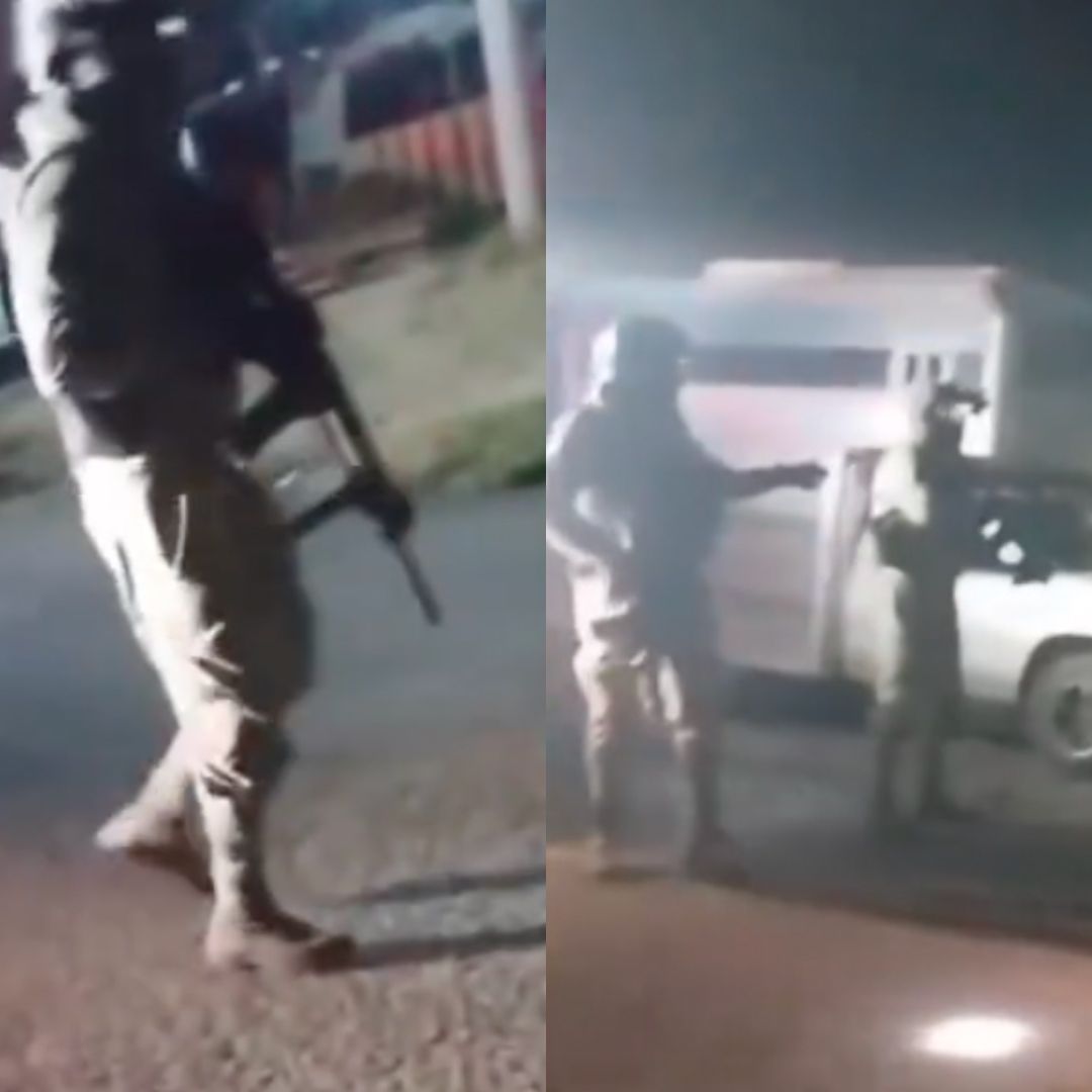 Enfrentamiento Guardia Nacional y Pobladores de Michac Deja Dos Detenidos en Chignahuapan Puebla