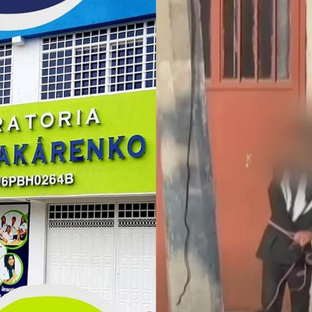 Un adolescente fue detenido luego de balacera en escuela de Michoacán. Foto: Captura de pantalla