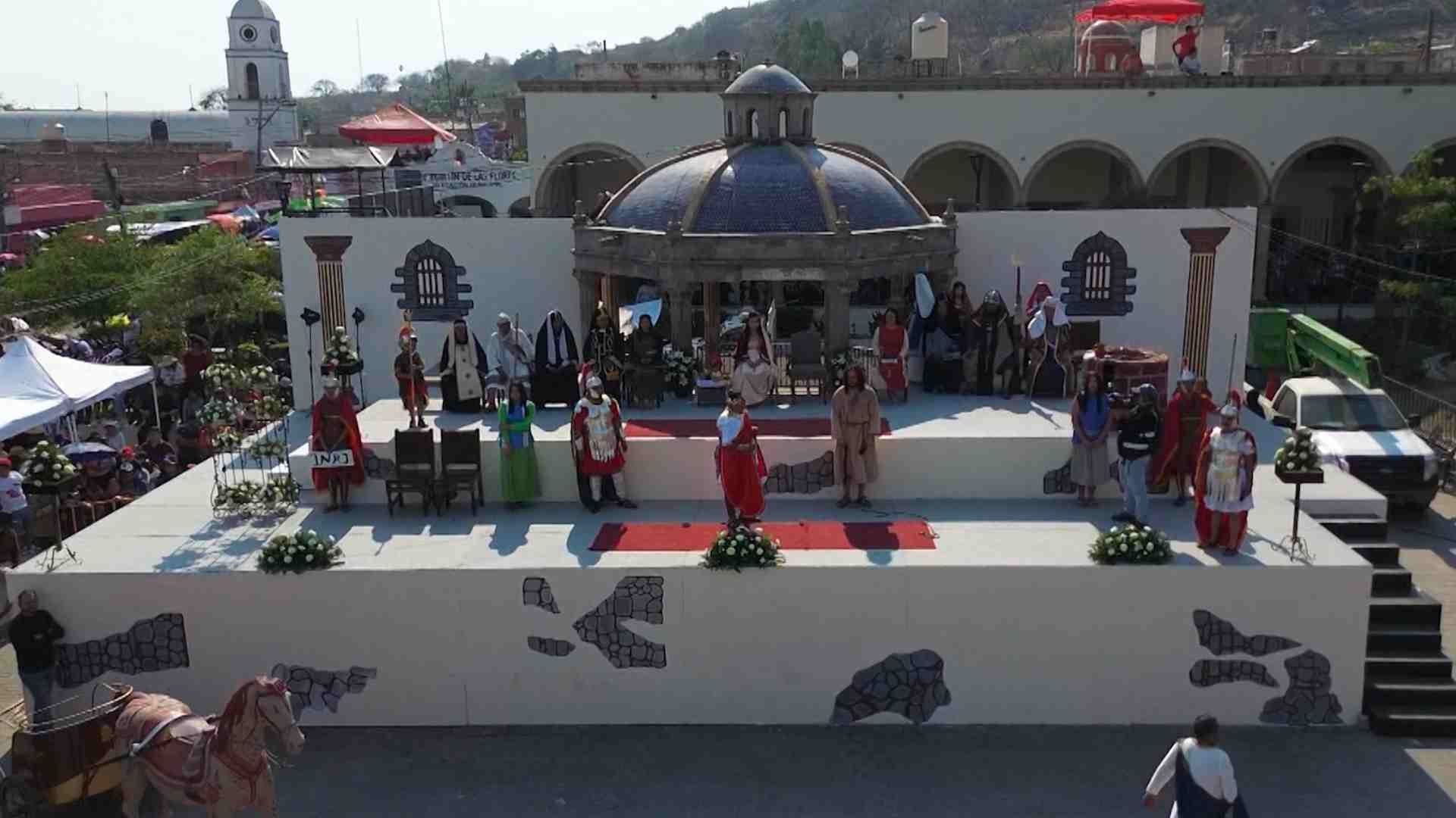 La Semana Santa de 2026 incluye las tradicionales representaciones de la Pasión de Cristo