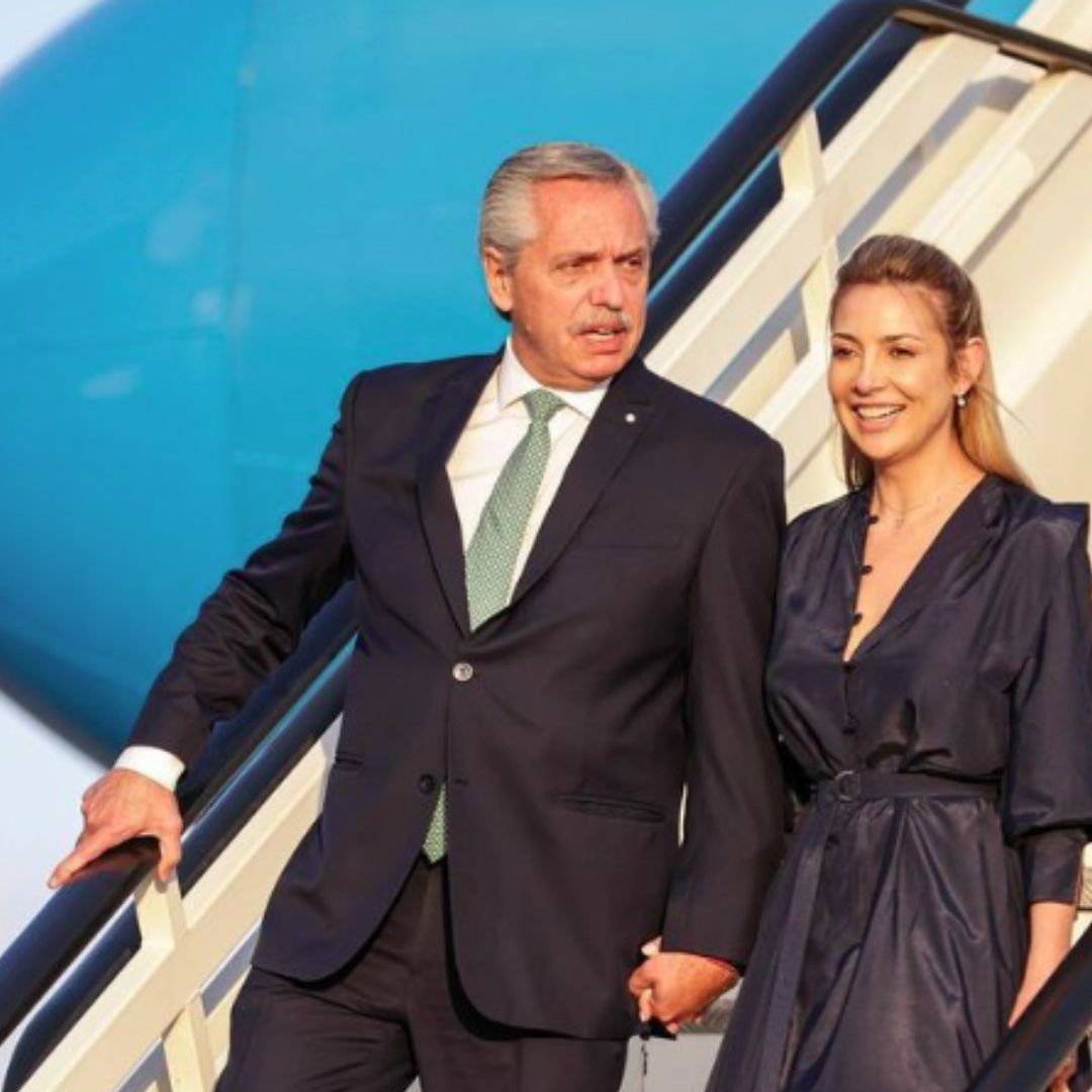 Fabiola Yáñez y Alberto Fernández, expresidente de Argentina