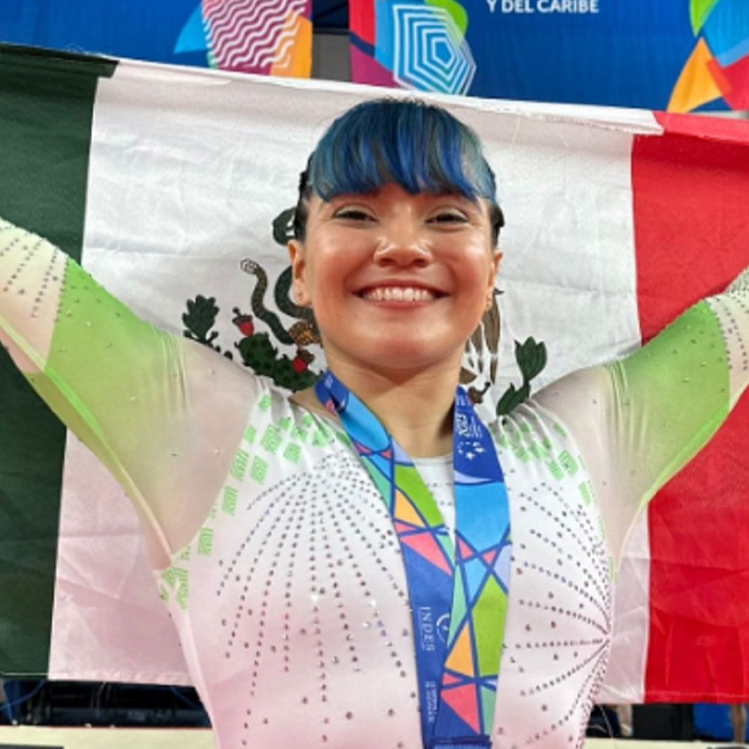 La gimnasta Alexa Moreno